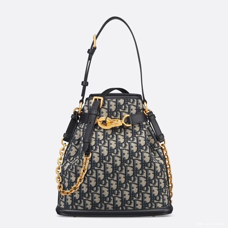 Cheap Blue Motif C'est Medium Oblique Bag Dior Canvas 0817 Luxury